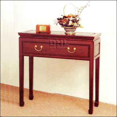 chinese rosewood furniture hall table plain design