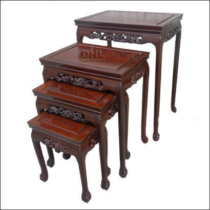 rosewood-nest-of-tables-dragon-design-front-view
