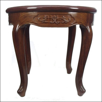 rosewood-round-lamp-table-front-view