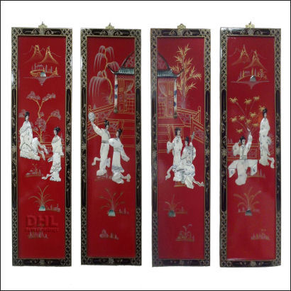 set-of-4-mother-of-pearl-red-wall-plaques-pagoda-scene.jpg