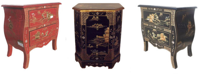 Examples of Chinoiserie furniture