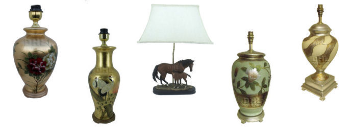 A Selection of Table Lamps.